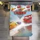 thumbnail image 5 of Cars Lightning McQueen Boys 3 Piece Bedding with 1 Flat Sheet And 2 Pillowcases Twin Bed Sheets, 5 of 5