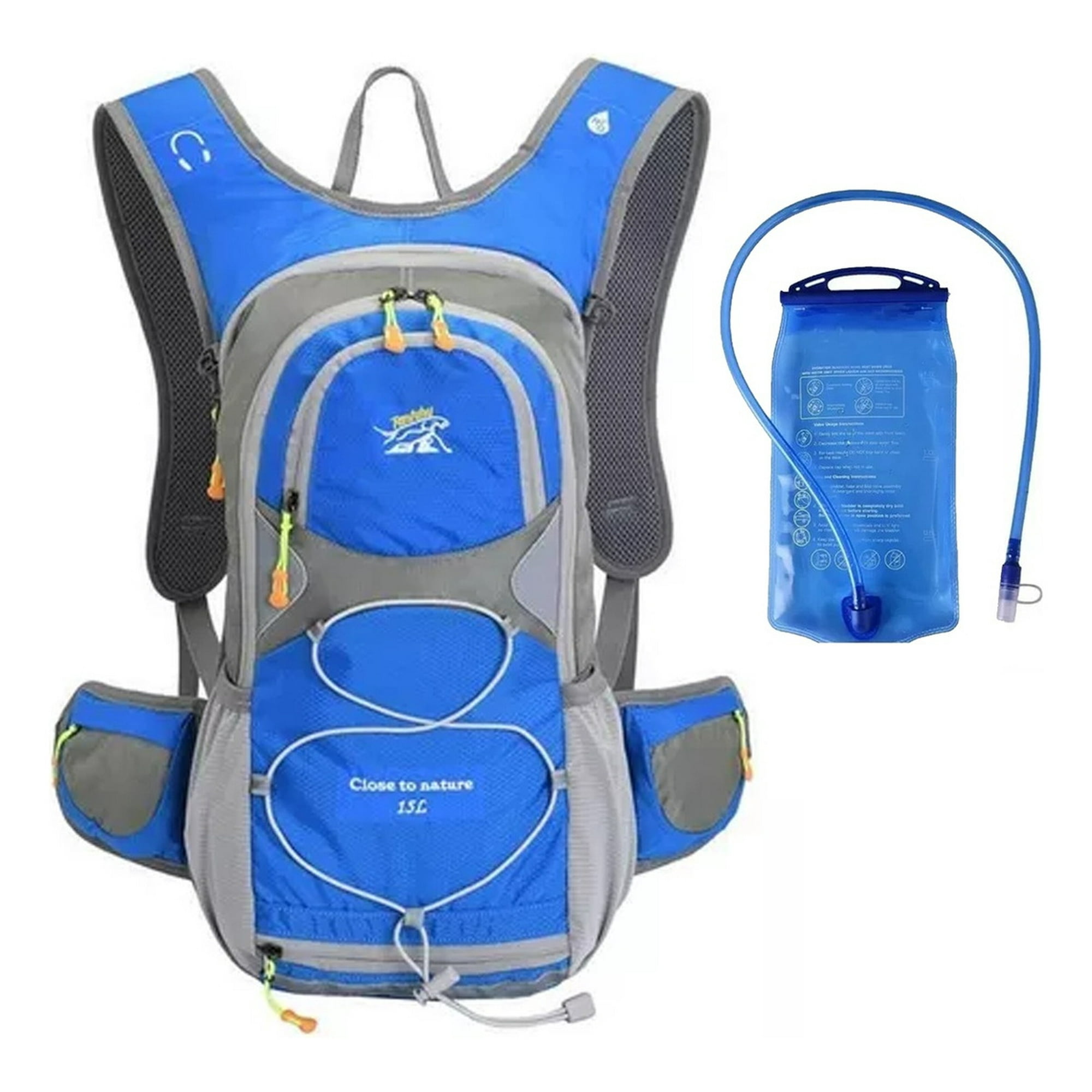 Zaino Da Idratazione 2L Con Vescica – Mochila De Hidratacion Per Esterno, Trekking E Corsa