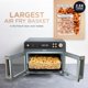 thumbnail image 3 of Horno Air Fry Ninja FO101BL con puertas francesas, 10 en 1, 20,3 qt, 3 of 7