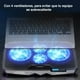 thumbnail image 3 of Ventilador notebook ajustable 4 ventiladores, 3 of 8