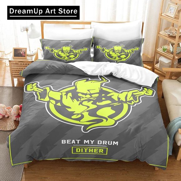 x1273 Bed Sheets Thunder Hardcore Holland Dome Dutch Gabber Techno Gabba Music Festival Bedding Set Twin Full Size Duvet Cover 3-Piece Bedding Set (1 Duvet Cover + 2 Pillow Shams) nj1273