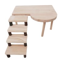 Magideal - De Para Hámster Con Escaleras, Jaula Para Paisajismo, Juegos De Escalada Para Mascotas Pequeñas, Ratón, Enano, Hámster, Conejillo De