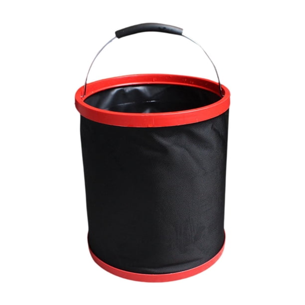 Cubo de Agua Plegable, Contenedor, Herramienta de Limpieza, Cubo de Hielo, 12 L, Lavabo para Lavado de Autos, para RV, Pesca, Navegación, Mochilero, S