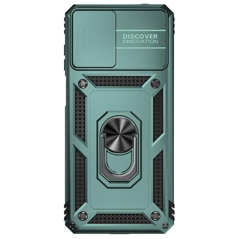 Estuche Gangxun Para Motorola Moto G22, Soporte Giratorio 360°, Estilo Mecánico Y Magnético