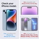 thumbnail image 2 of Protector de pantalla Spigen Glastr EZ FIT para iPhone 14/13 Pro/13, 2 of 8