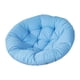 thumbnail image 3 of Cojín para Silla Colgante, Cojín para Asiento, Suave, Transpirable, Grueso, Cómodo, Versátil, Práctico para Sillas de Jardín, Tapete, Cojín para Meced Azul, 3 of 5