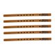 thumbnail image 1 of Flauta de bambú china de 5 piezas xiao instrumento musical de viento de madera, 1 of 5
