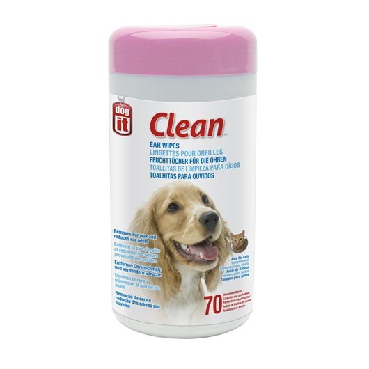 Toallitas Humedas Limpieza Oidos Perros Y Gatos, 70und