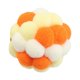 thumbnail image 2 of Bolas De Juguete Para Gatos Con Campanas, Gatos De Interior Suaves, Gatitos, Juguetes Interactivos Para Gatos, Naranja, Amarillo, 2 of 5