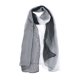 thumbnail image 1 of INSPIRE CHIC Bufanda de Mujer Chiffon Sedosa Color Gradiente Ligera Envoltura Larga Chal Negro Blanco, 1 of 7