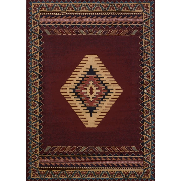 Tapete United Weavers of America Tucson Manhattan Burdeos