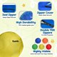 thumbnail image 3 of Pelota de pastoreo Furdo 61 cm amarilla – Juguete para perros, 3 of 8