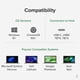 thumbnail image 5 of Estación de acoplamiento USB C con doble monitor, 2 HDMI 4K, 65 W, 5 of 7