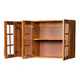 thumbnail image 3 of Mueble de Cocina Berlin Madera Nogal Elevacion 3 Puertas, 3 of 4