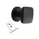 thumbnail image 1 of Cerradura De Puerta Invisible, Manija De Puerta De Un Solo Lado Para Sala De Estar, Baño, Negro, 1 of 5