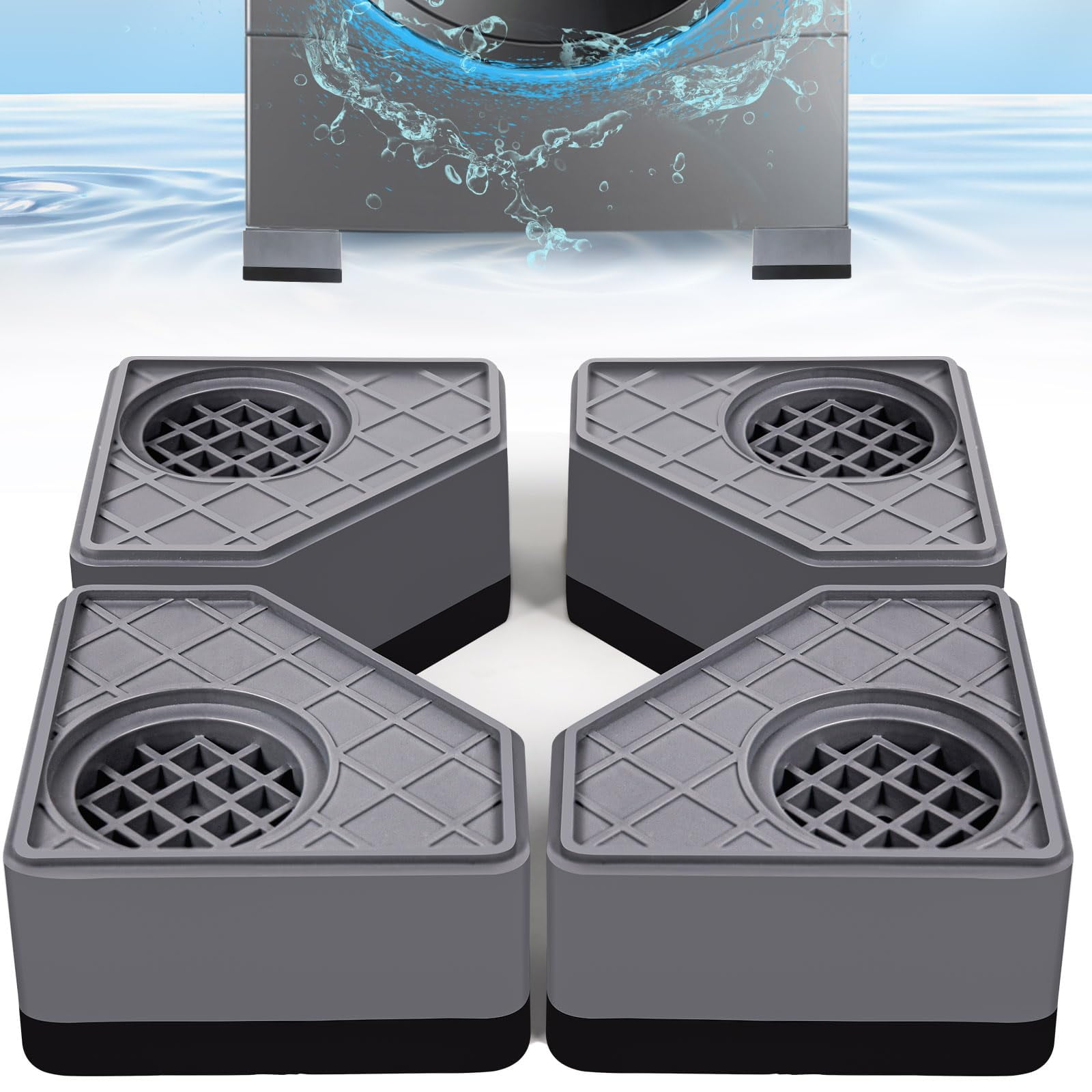 Almohadillas Antivibratorias Cuisibot Para Lavadora (4 Unidades)