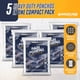 thumbnail image 4 of Ponchos de Lluvia Desechables Hagon PRO Paquete de 5 para Adultos, 4 of 8