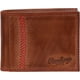 thumbnail image 1 of Wallet Rawlings bordado en piel curtida con puntadas de béisbol, 1 of 3