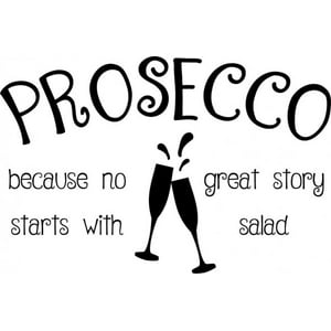 Rienda Libre Graphics - Decomural Prosecco A Great Story Alcohol Ws-41463