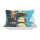 thumbnail image 3 of x349 My Neighbor Totoro Bed Duvet Cover Microfiber Bedding Sets 3D Printed Lightweight 3 Piece Comforter Sets, 1 Duvet Cover And 2 Pillow Shams for Kids Boys Girls 90"x90" jn349, 3 of 5
