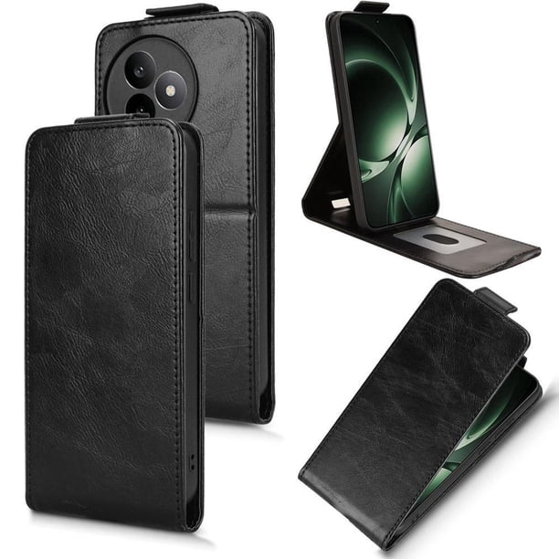 Funda tipo folio para Xiaomi Redmi K80 Ultra con soporte magnético y protección para la cámara Negro