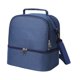 thumbnail image 3 of Bolsa De Almuerzo Con Aislamiento, Práctica Bolsa De Mano Portátil Para Mochileros En El Parque Al Aire Libre, Azul Oscuro, 3 of 5