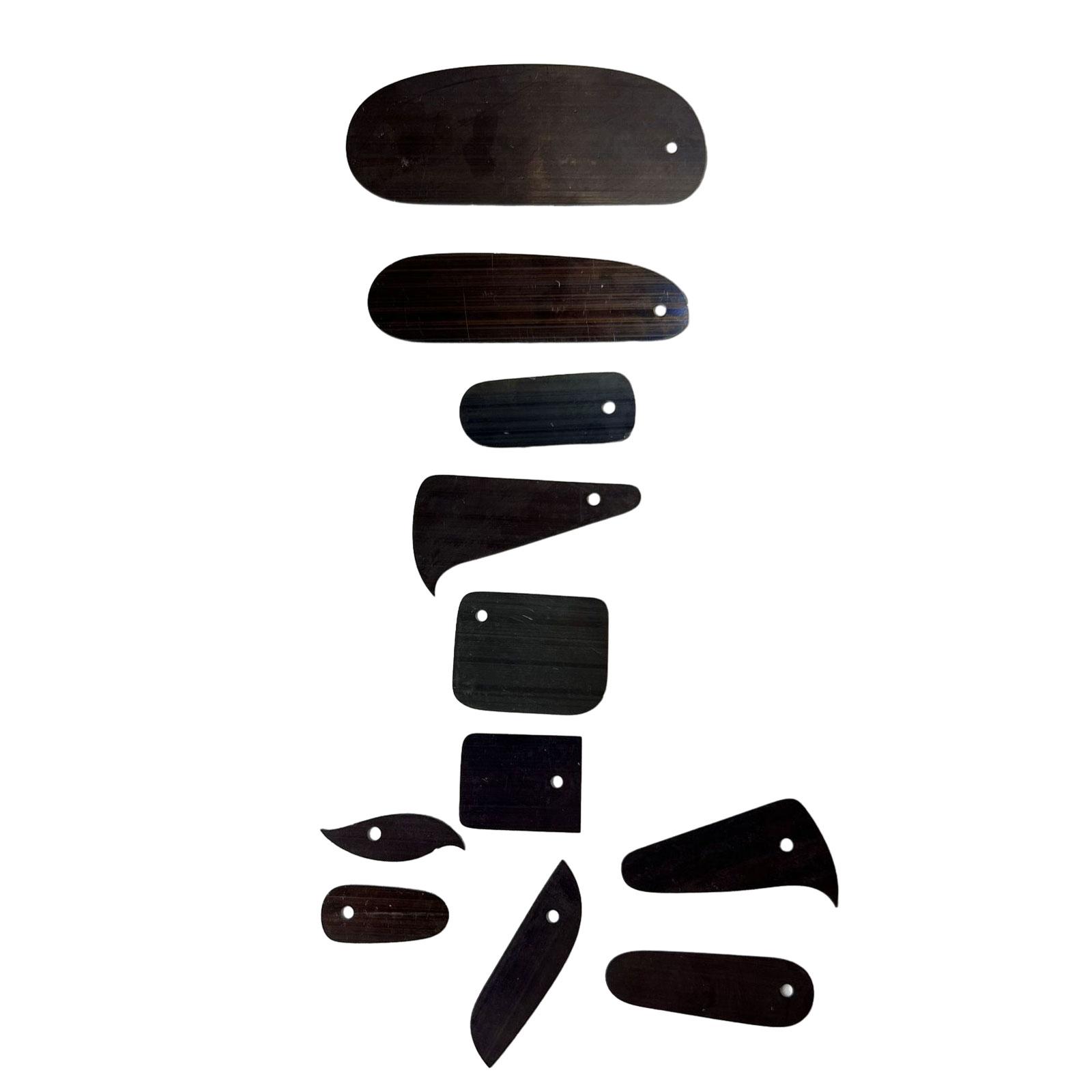 Bothyi - Juego De Raspadores De Violín De 11 Piezas, Herramientas Luthier Para Proyectos De Carpintería Para Violinista