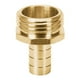 thumbnail image 1 of Conector de riego con espiga 1/2" HE Rosca 3/4" - Truper, 1 of 2