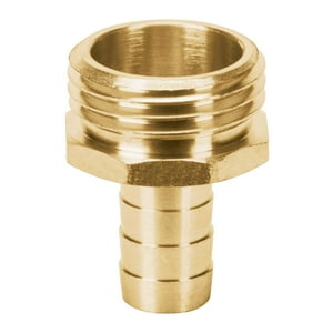 Conector De Riego Con Espiga 1/2"" He Rosca 3/4"" - Truper