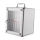 thumbnail image 5 of Armario de almacenamiento para teléfono, taquilla con 2 llaves, para aula, con cerradura, montado en pared para oficina, tabla de bolsillo, caja de bl 12 ranuras, 5 of 5