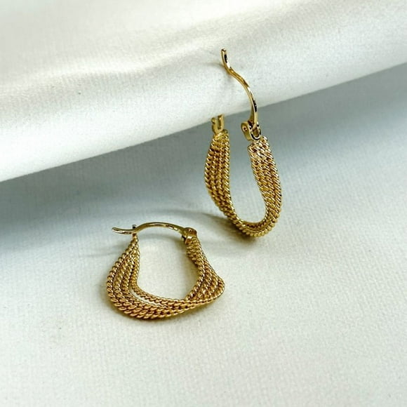 Aro bañado en Oro 18K