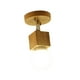 thumbnail image 3 of Lámpara de techo LED de estilo nórdico, accesorios de iluminación, decoración sencilla, adorno, lámpara de techo de madera rústica para baño, Hotel,, 3 of 4