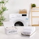 thumbnail image 5 of Soporte para sábanas para secadora HouseJoy White Rustic Farmhouse Wood, 5 of 7