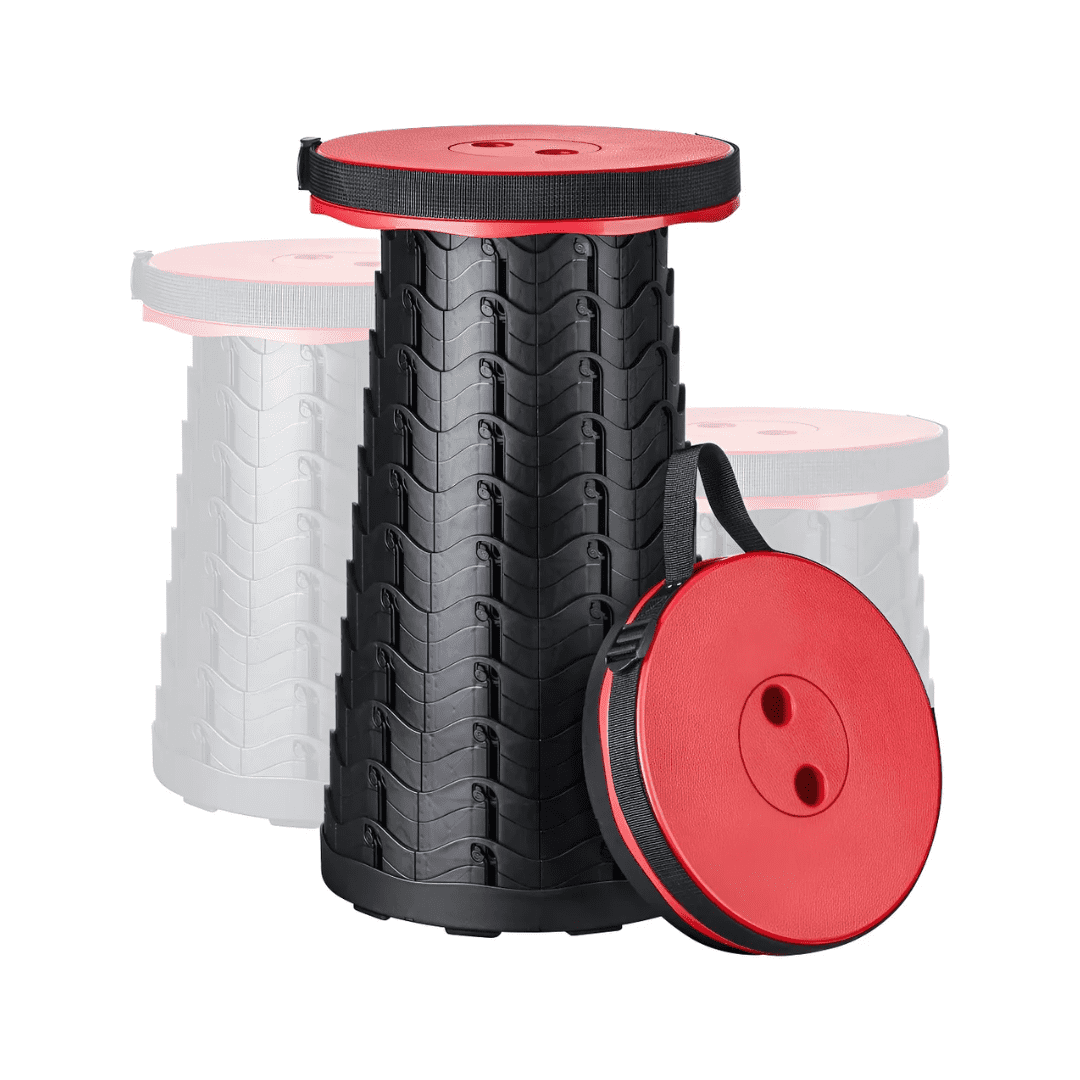 Genérico - Taburete Plegable Telescópico Silla Retráctil Plegable