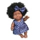 thumbnail image 2 of Muñeca Afroamericana Muñecas Realistas Para Bebés Vinilo Suave Muñeca Hecha A Mano De 10 Pulgadas, 2 of 5