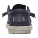 thumbnail image 4 of Mocasines slip-on HEYDUDE para hombre Wally Canvas, talla 10, negro, 4 of 9