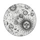 thumbnail image 2 of Soporte para teléfono PopSockets a base de plantas con soporte Cosmic Sun, 2 of 6