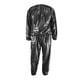 thumbnail image 1 of Fitness Sauna Traje Ejercicio Gimnasio Casa Sudor Traje Sudadera Con Capucha Pantalones Negro XXL, 1 of 3