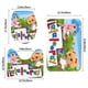 thumbnail image 3 of Juego de 3 Alfombras de Baño de Terciopelo Coral Lalaloopsy Desmarcar, 3 of 6