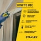 thumbnail image 2 of Sellador acrílico Caulk Stanley Premium, siliconado, 300 ml, blanco, 2 of 2
