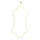 thumbnail image 1 of Bikini Hangers Holder Dress Metal Lingerie Hangers Para Ropa De Dormir Cinturones Hotel Aureate, 1 of 5