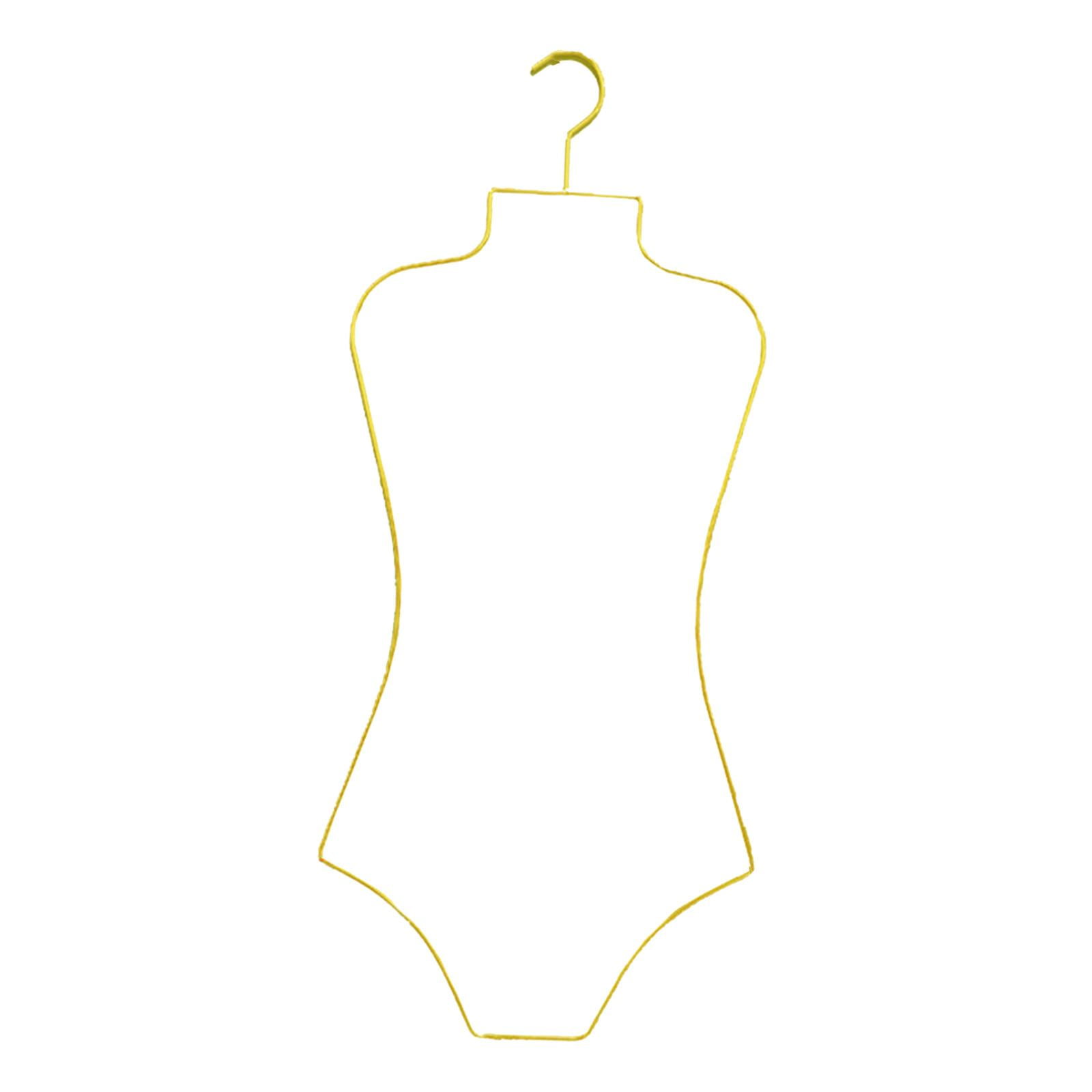 Bothyi - Bikini Hangers Holder Dress Metal Lingerie Hangers Para Ropa De Dormir Cinturones Hotel Aureate