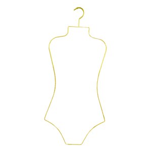 Bothyi - Bikini Hangers Holder Dress Metal Lingerie Hangers Para Ropa De Dormir Cinturones Hotel Aureate