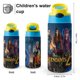 thumbnail image 2 of Descendientes Botella de Agua con Tapa Pop Top de Un Toque, Acero Inoxidable, a Prueba de Fugas, para Deportes, Botella Infantil azul 12 oz, 2 of 6