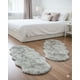 thumbnail image 2 of Juego de 2 Alfombra peluda decorativa ultra suave, 2 of 6
