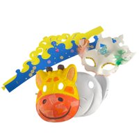 De Tin Marín - Mascaras Para Colorear A Tu Gusto - Set De Representación