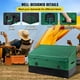 thumbnail image 2 of Caja de almacenamiento exterior VEVOR de 150 galones, impermeable, negra y verde, 2 of 3