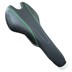 Bitteli - Asiento Mtb Negro Verde Punta Blanca