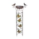 thumbnail image 4 of Trellis Bird Bath Backyard Decoración Vintage Bath Bath Bath For Flower Butterfly, 4 of 5