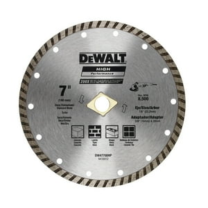 Disco Diamantado Ranurado 7"" Hp Dewalt Dw47700Hp